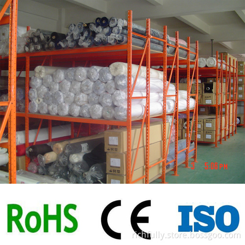 SPECIAL 6 upright columns Long FABRIC STORAGE RACK in D2000mm with wooden board